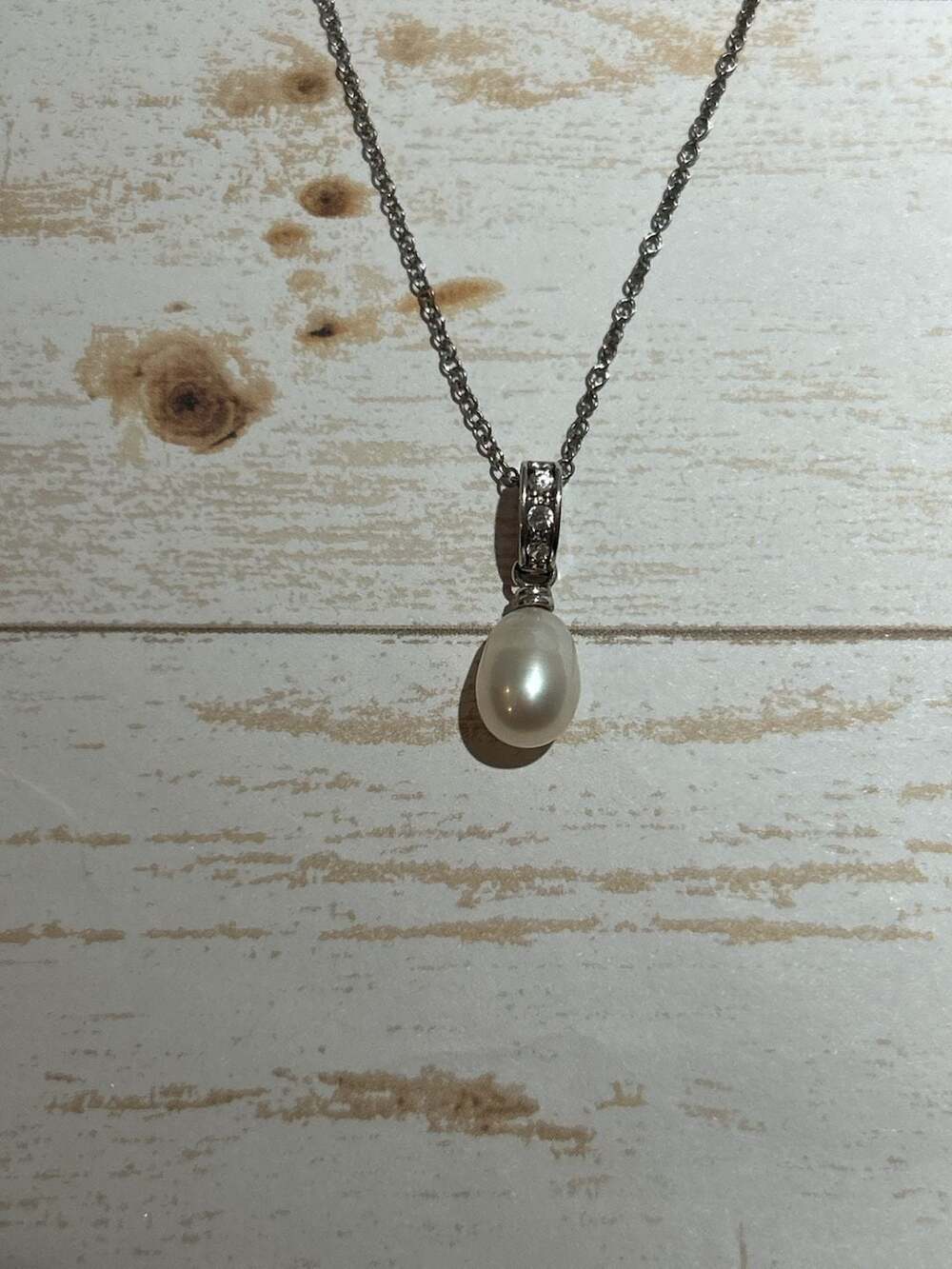 Brighton Everbloom Pearl Drop Necklace